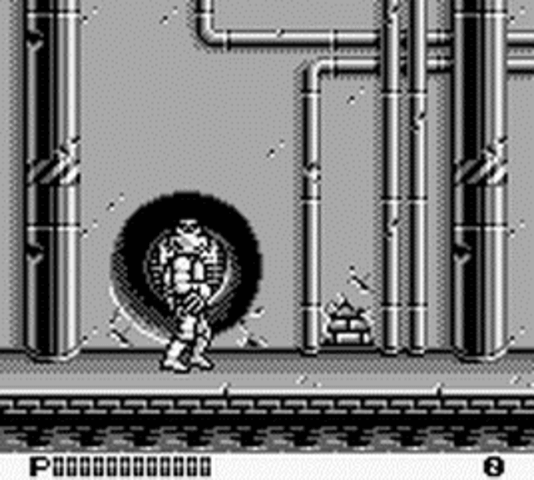 Teenage Mutant Hero Turtles II: Back From the Sewers back cover for GameBoy